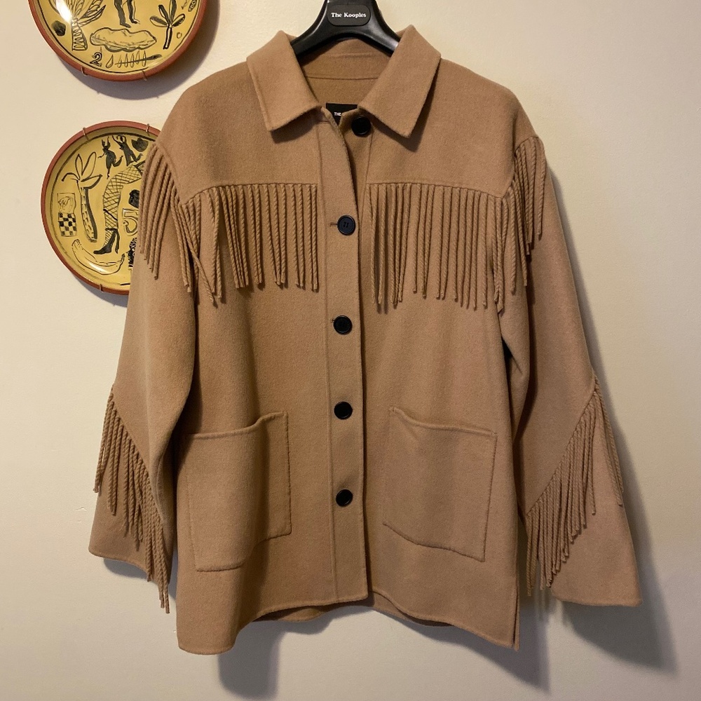 The Kooples fringe jacket